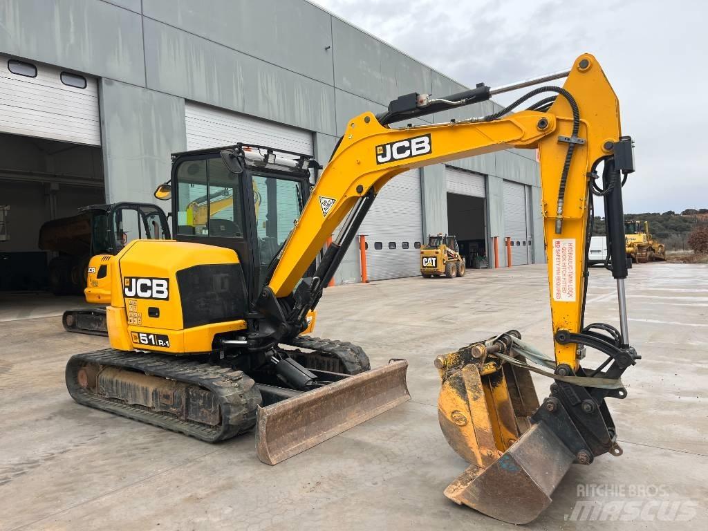 JCB 51 R-1 Mini ekskavatoriai < 7 t
