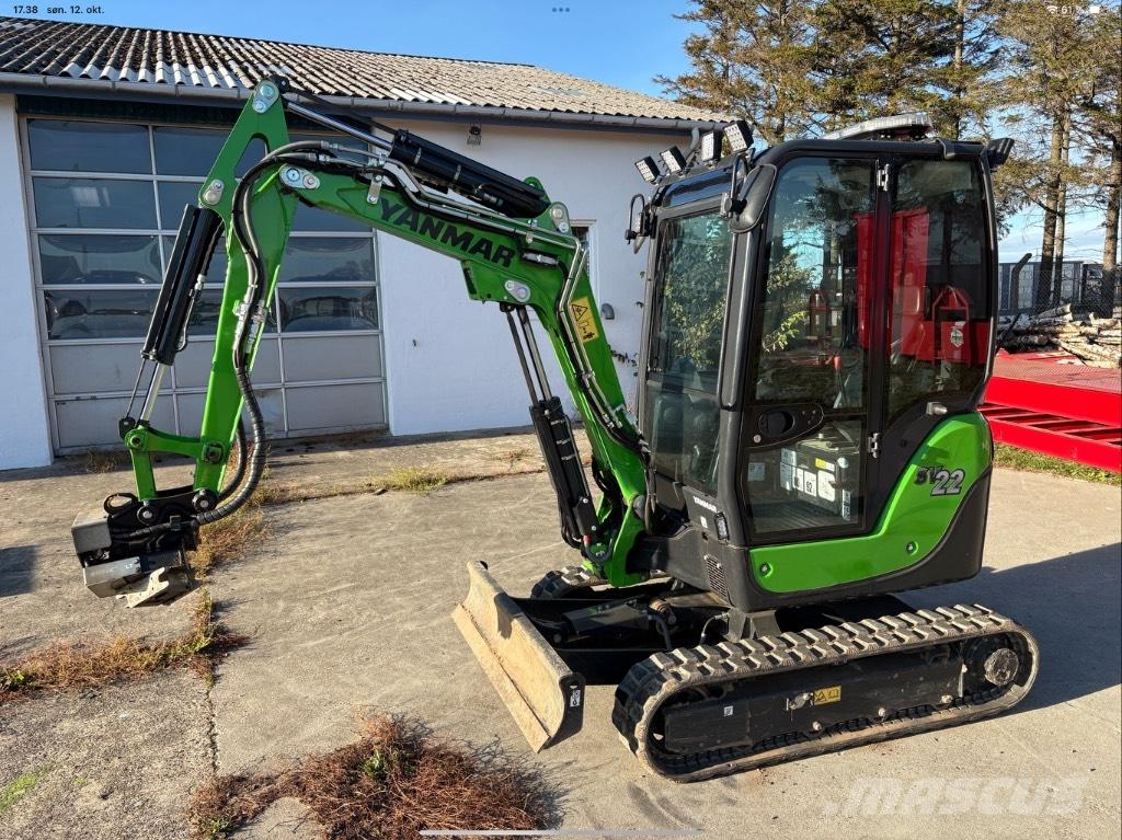 Yanmar SV 22 Mini ekskavatoriai < 7 t