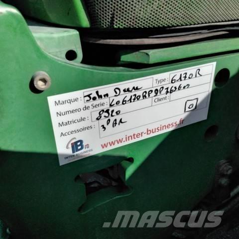 John Deere 6170 R Traktoriai