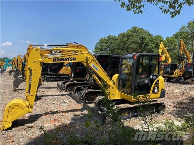 Komatsu PC 56 Vikšriniai ekskavatoriai