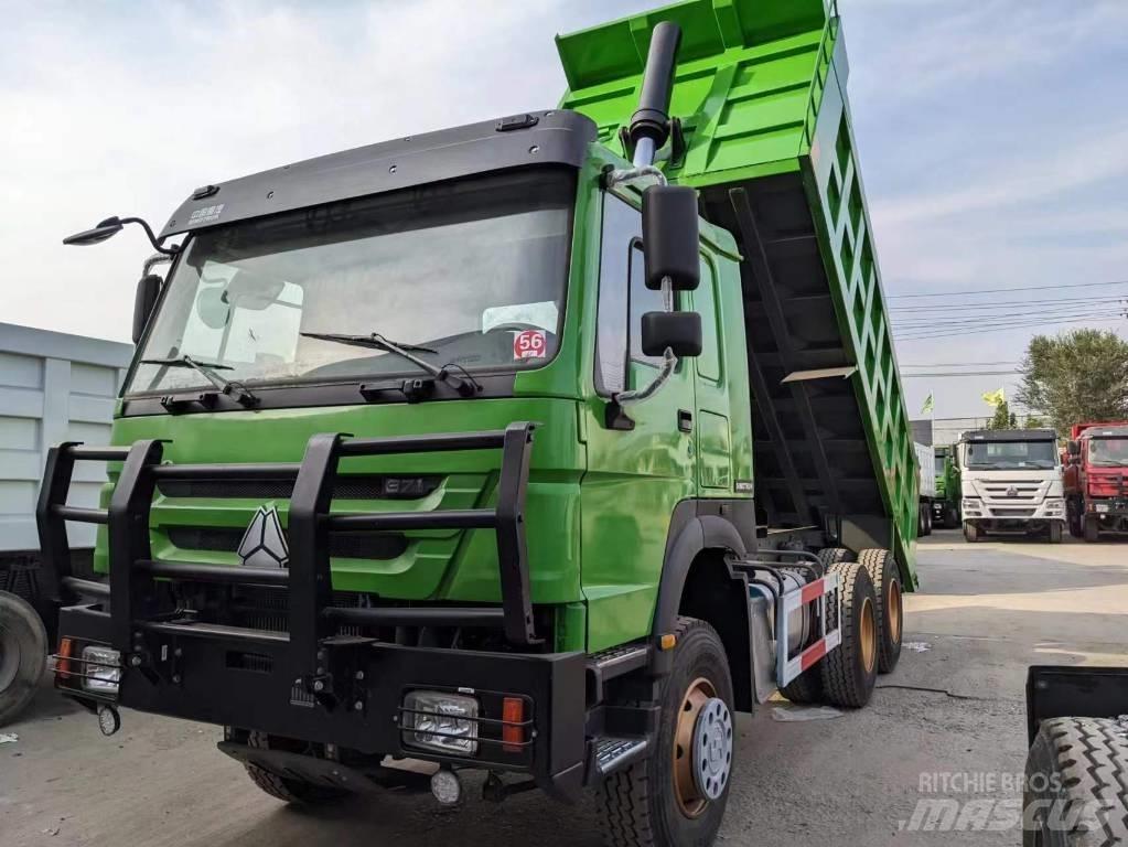 Howo 371 6x4 Savivarčių priekabų vilkikai