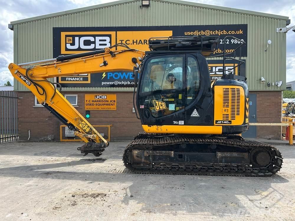 JCB JZ140 Vikšriniai ekskavatoriai
