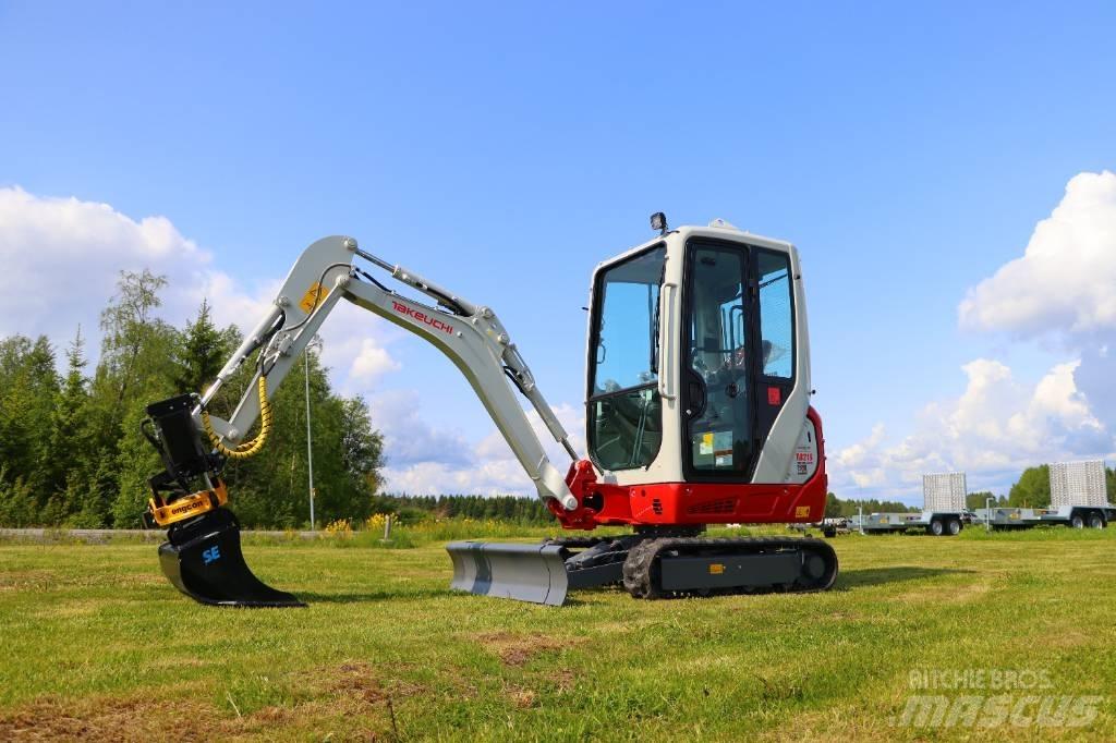 Takeuchi TB216 Mini ekskavatoriai < 7 t