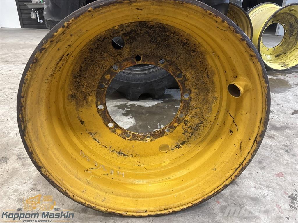 Rottne H14 24x34 Padangos, ratai ir ratlankiai