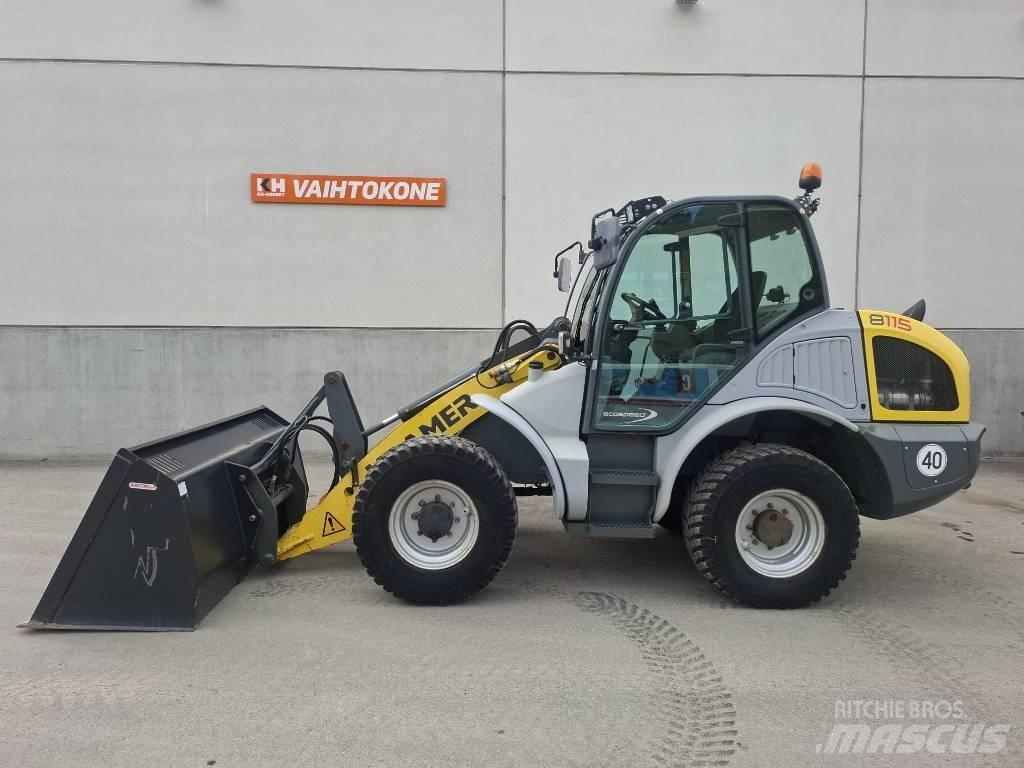 Kramer 8115 Naudoti ratiniai krautuvai