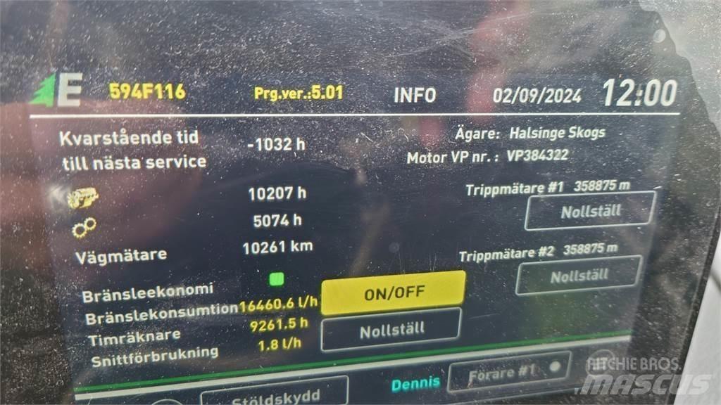Eco Log 594F Naudoti miškovežiai (Forvarderiai)