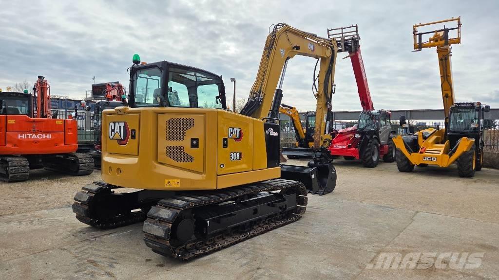 CAT 308 Vidutinės galios ekskavatoriai 7-12 t
