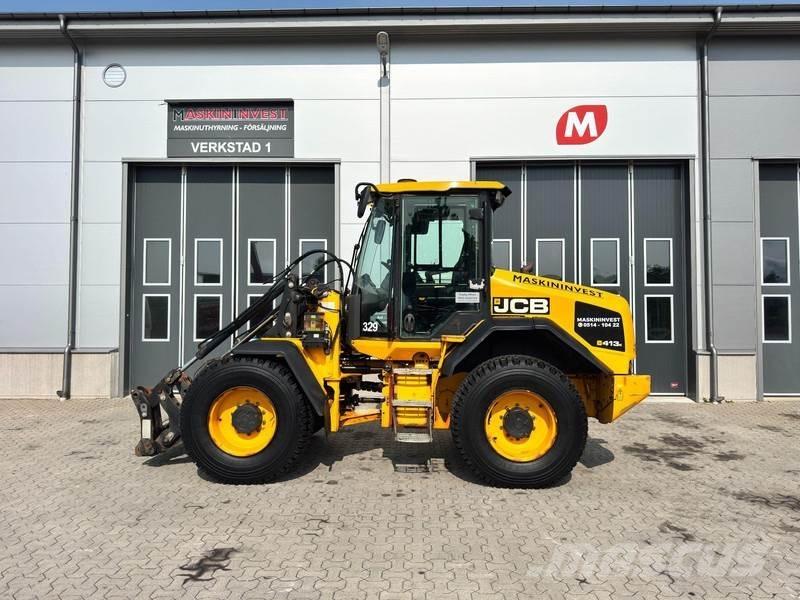 JCB 413 2.800h Naudoti ratiniai krautuvai