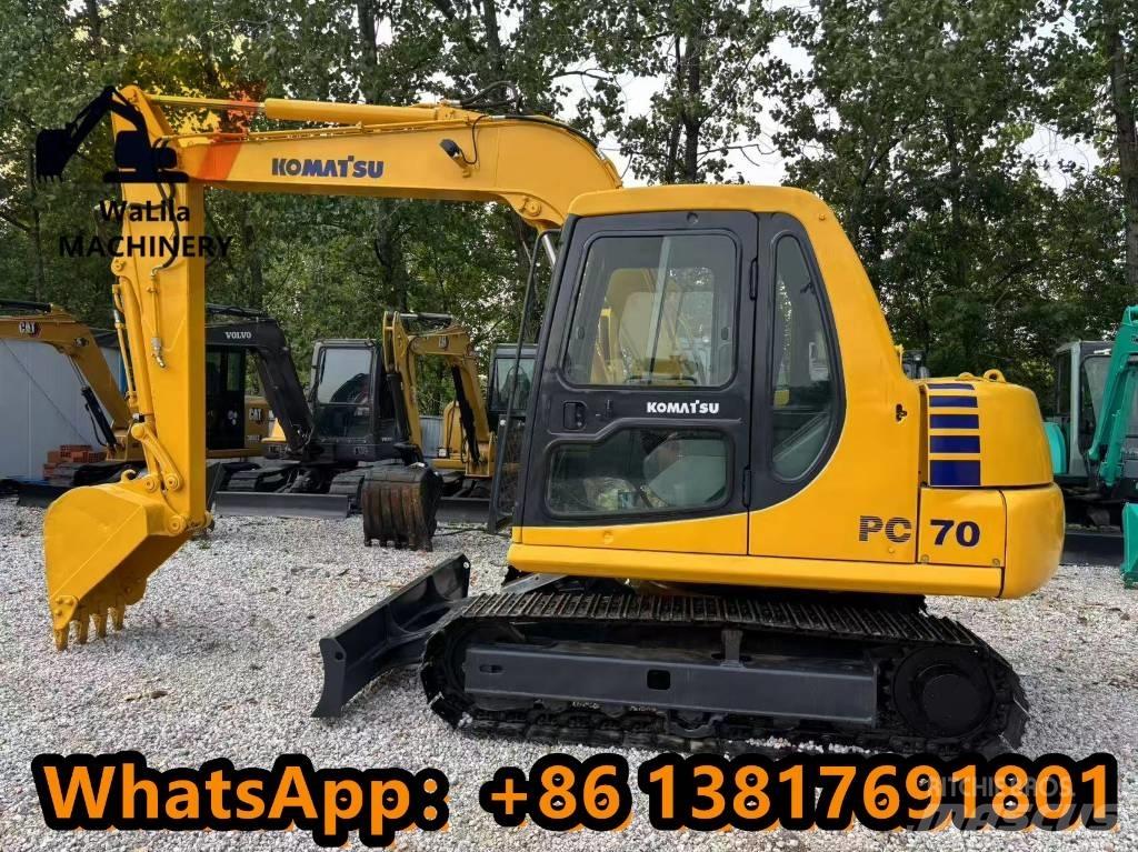 Komatsu PC 70-7 Vikšriniai ekskavatoriai