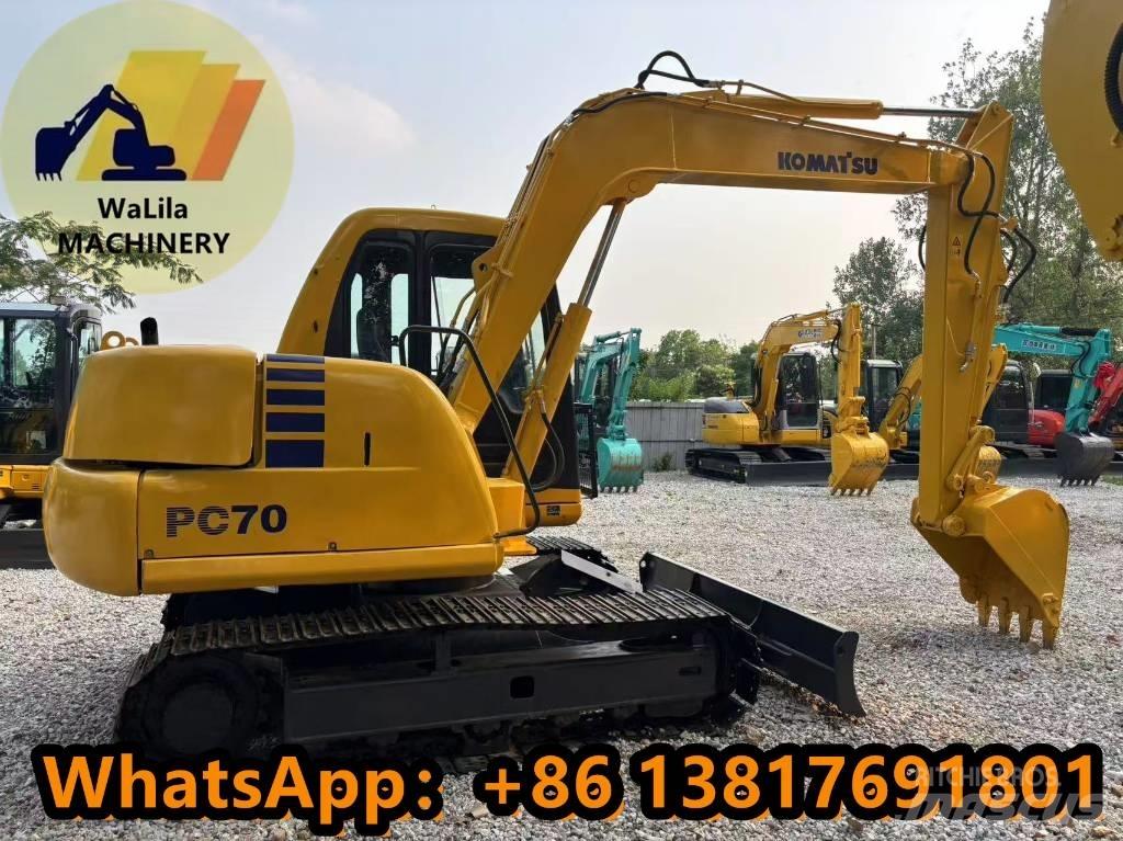 Komatsu PC 70-7 Vikšriniai ekskavatoriai