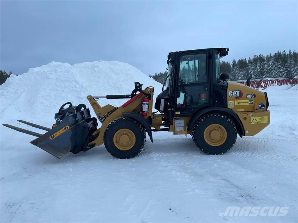 CAT 906 High Spec Naudoti ratiniai krautuvai