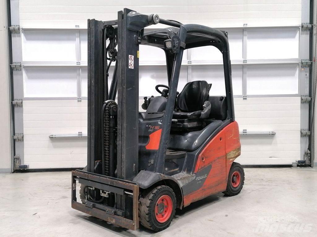 Linde H16T-01 LPG (dujiniai) krautuvai