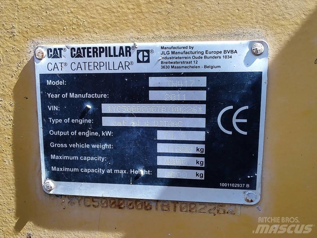 CAT TH 417 Teleskopiniai krautuvai