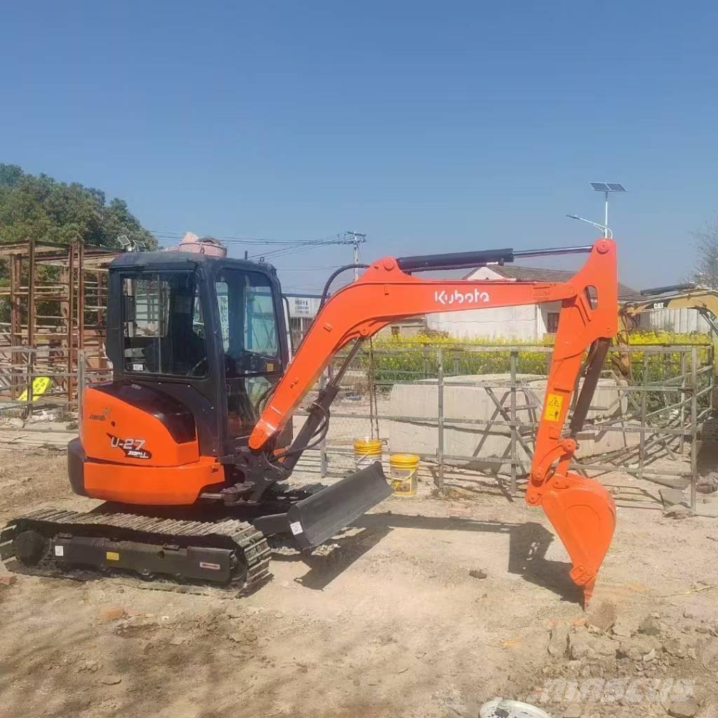 Kubota U 27 Mini ekskavatoriai < 7 t