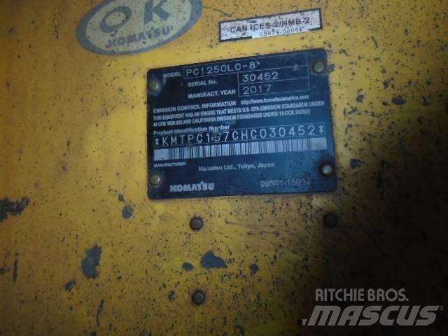 Komatsu PC1250LC-8 Vikšriniai ekskavatoriai