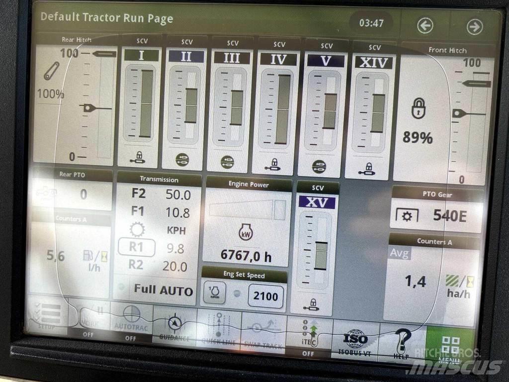 John Deere 7310R Traktoriai