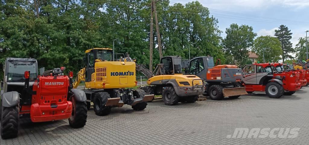 Atlas 140 W Ratiniai ekskavatoriai