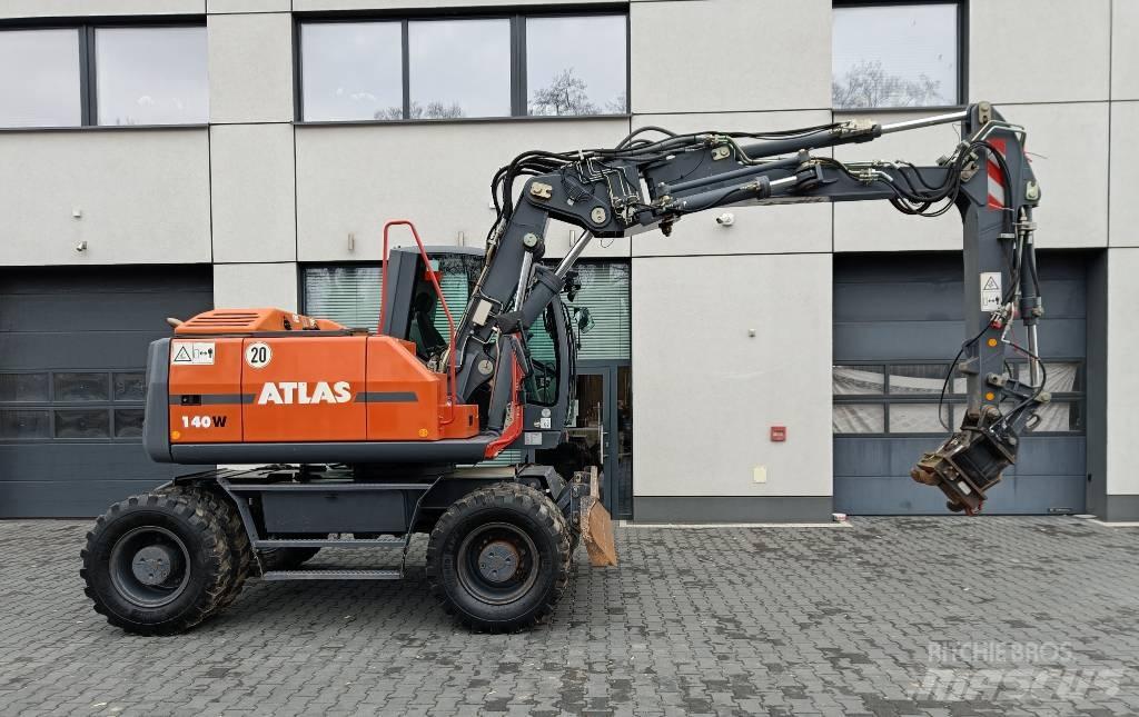Atlas 140 W Ratiniai ekskavatoriai
