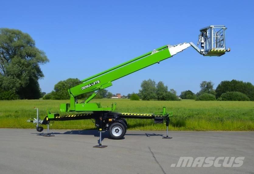 Denka-Lift DK 25 Ant priekabų montuojamos kėlimo platformos