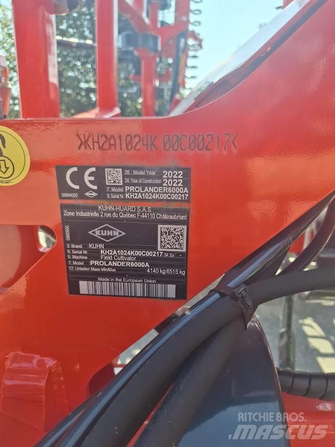Kuhn Prolander 6000 Kultivatoriai