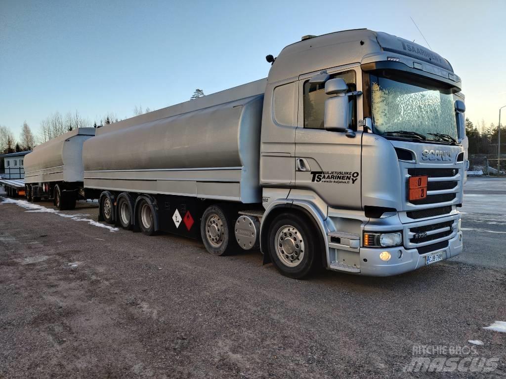 Scania R 730 Automobilinės cisternos