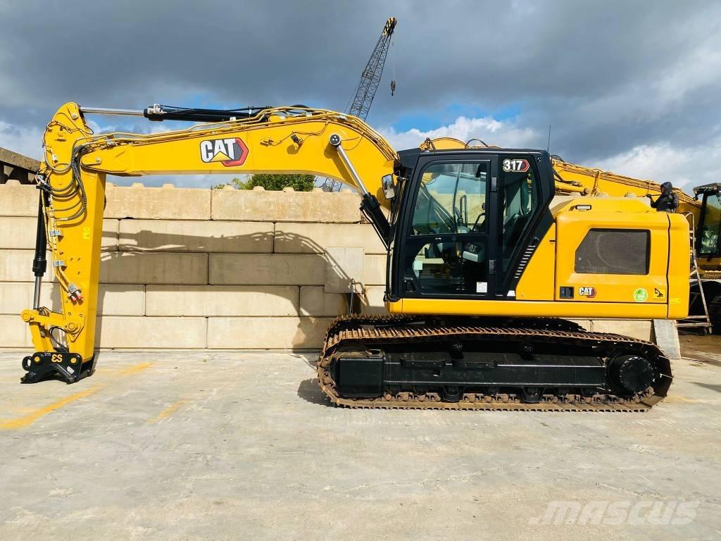 CAT 317 Vikšriniai ekskavatoriai