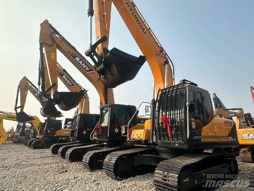 Hyundai R220LC-9S Vikšriniai ekskavatoriai