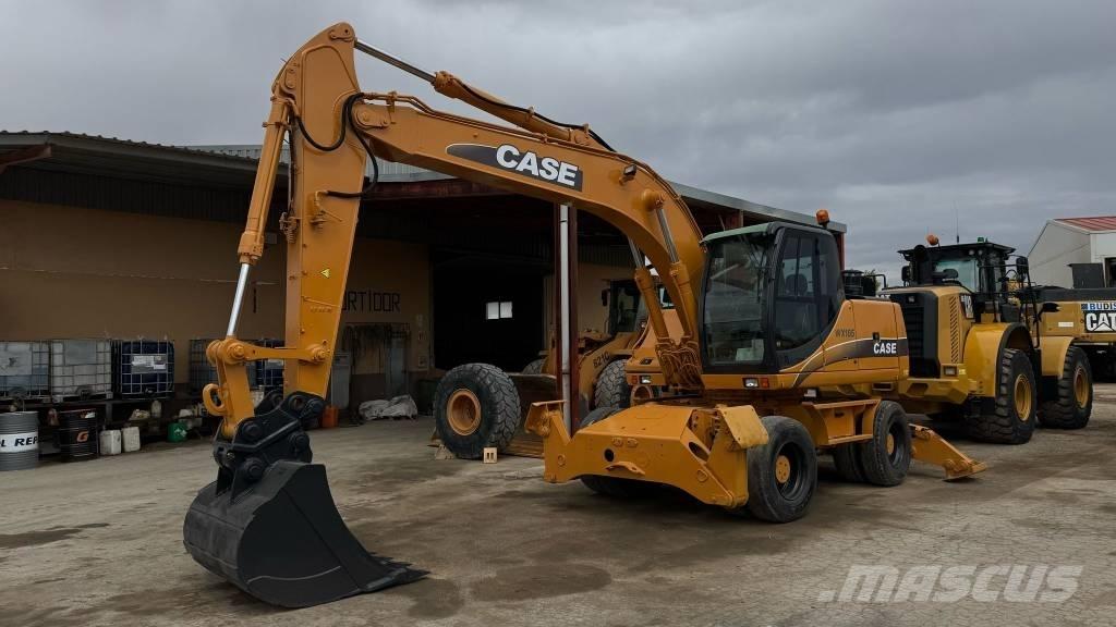 CASE WX 185 Ratiniai ekskavatoriai
