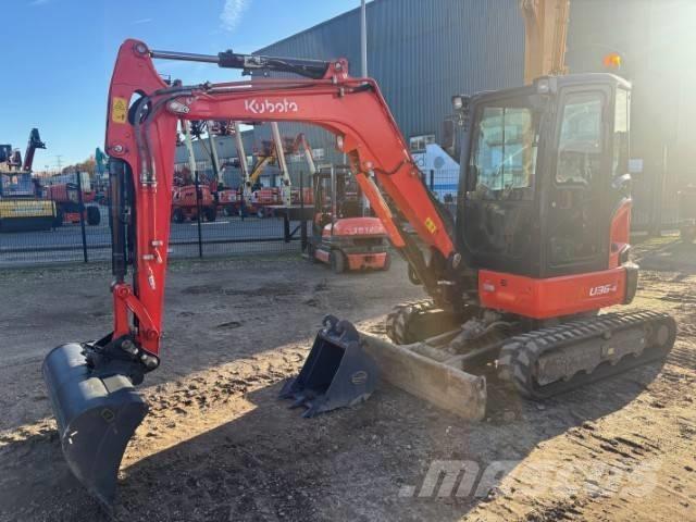 Kubota U 36-4 Mini ekskavatoriai < 7 t