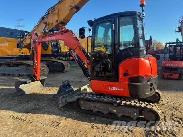 Kubota U 36-4 Mini ekskavatoriai < 7 t