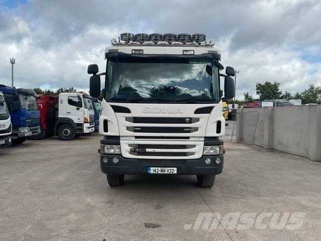 Scania P 410 Savivarčių priekabų vilkikai