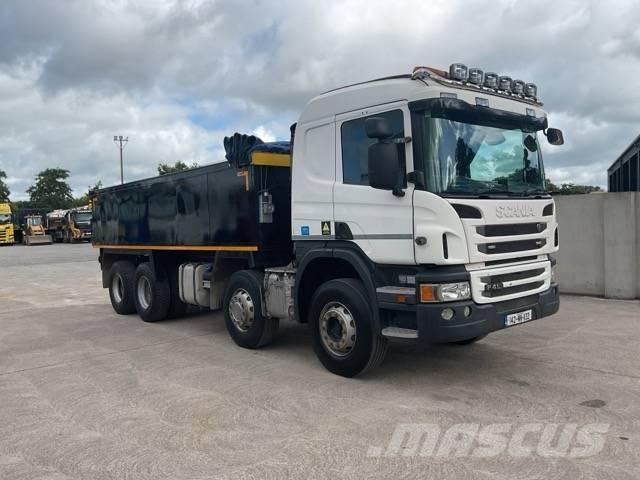 Scania P 410 Savivarčių priekabų vilkikai