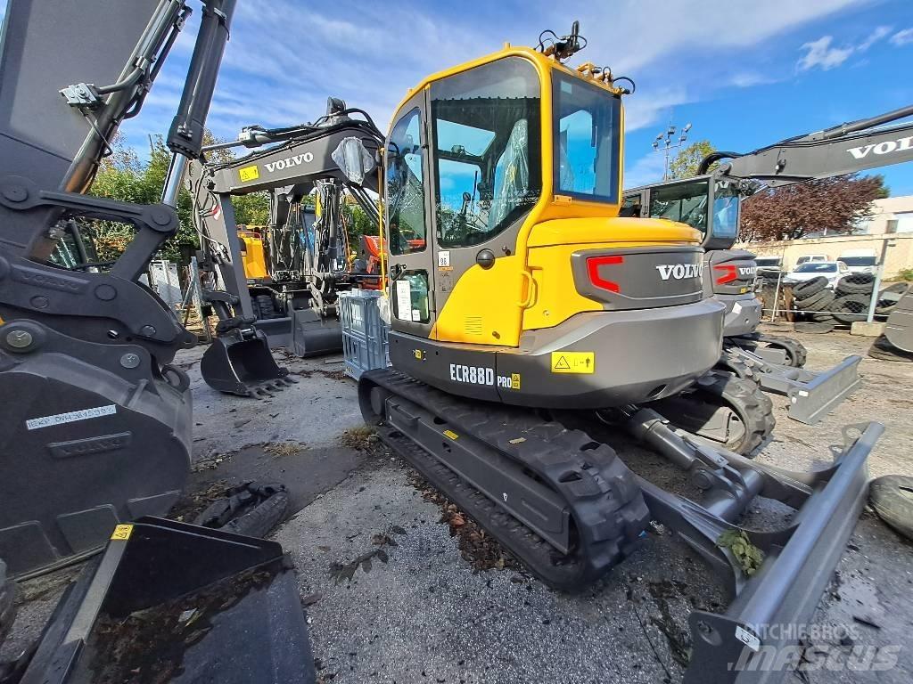 Volvo ECR88D Mini ekskavatoriai < 7 t