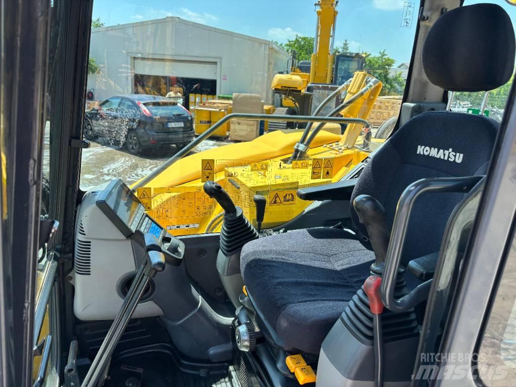 Komatsu PC88MR-10 Vidutinės galios ekskavatoriai 7-12 t