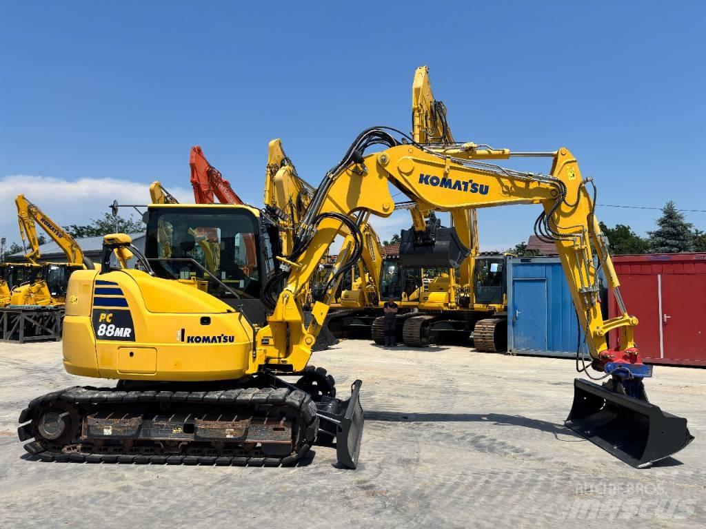 Komatsu PC88MR-10 Vidutinės galios ekskavatoriai 7-12 t