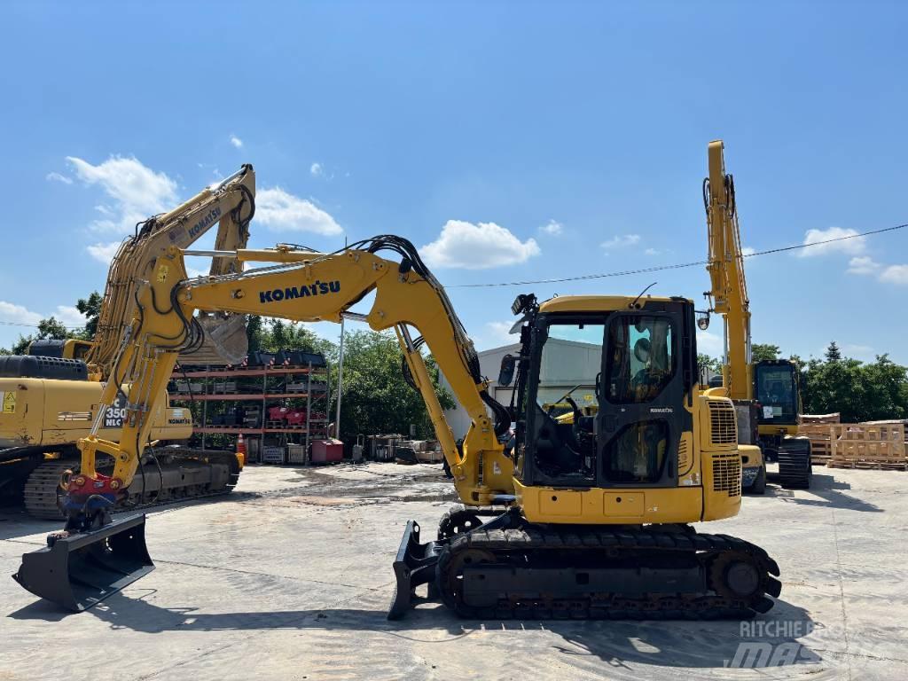 Komatsu PC88MR-10 Vidutinės galios ekskavatoriai 7-12 t