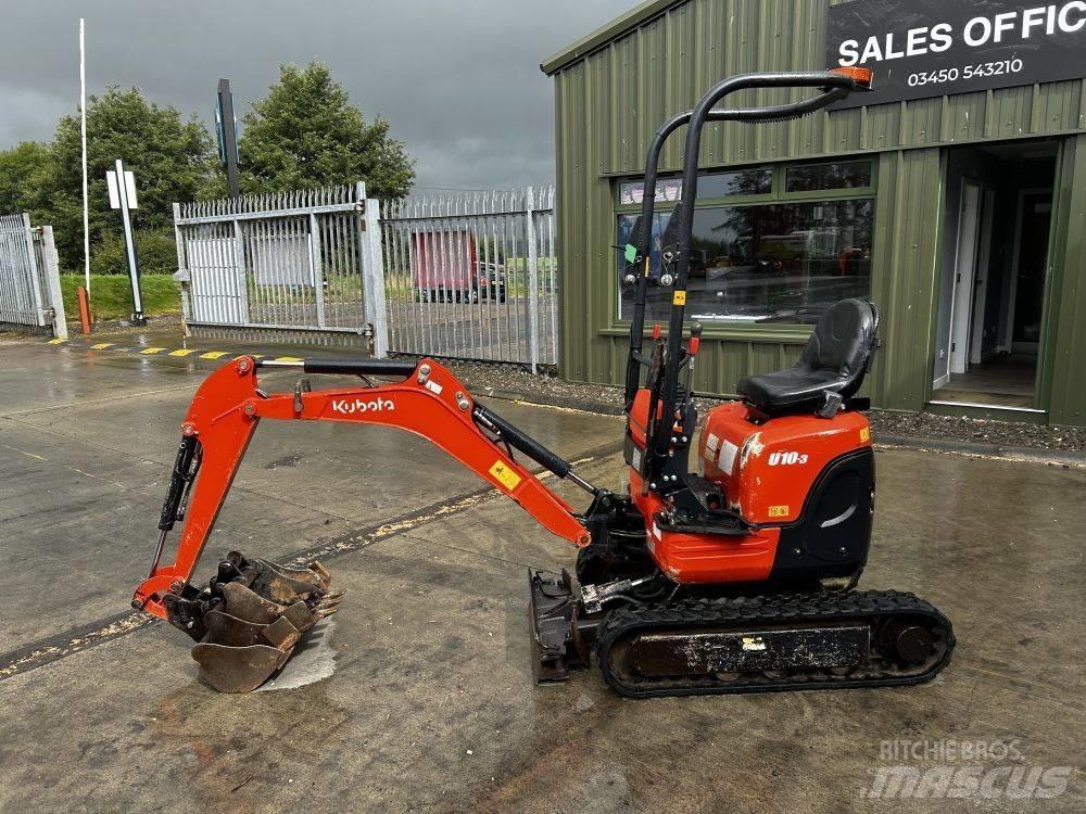 Kubota U 10-3 Mini ekskavatoriai < 7 t