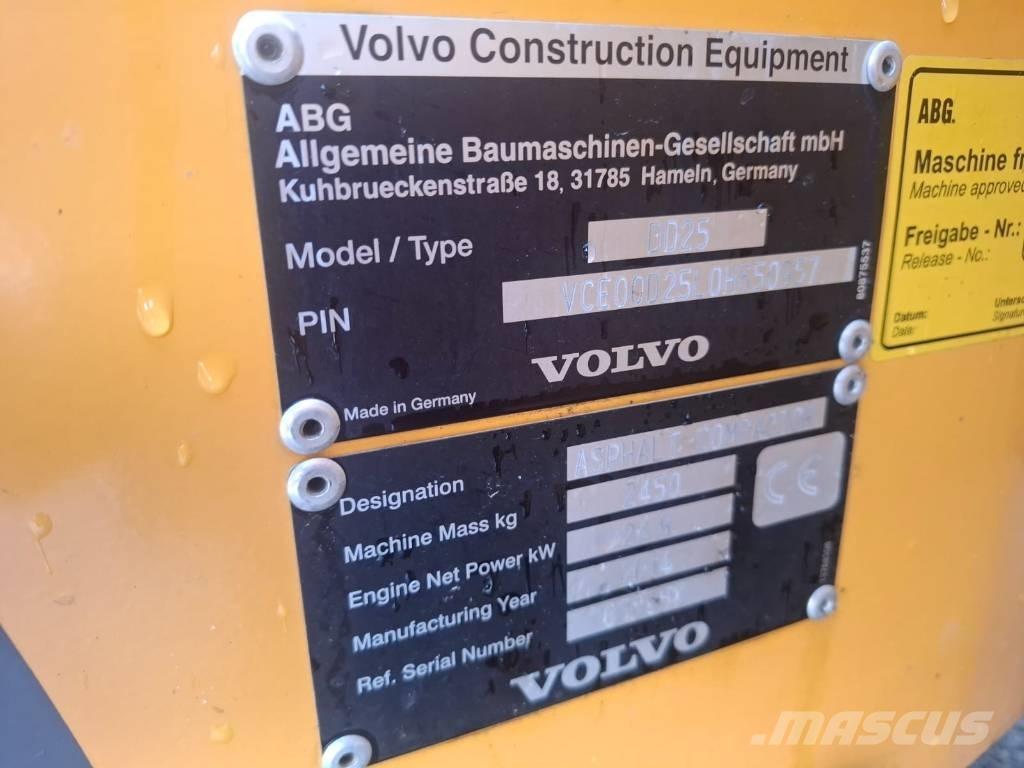 Volvo DD 25 Porinių būgnų volai