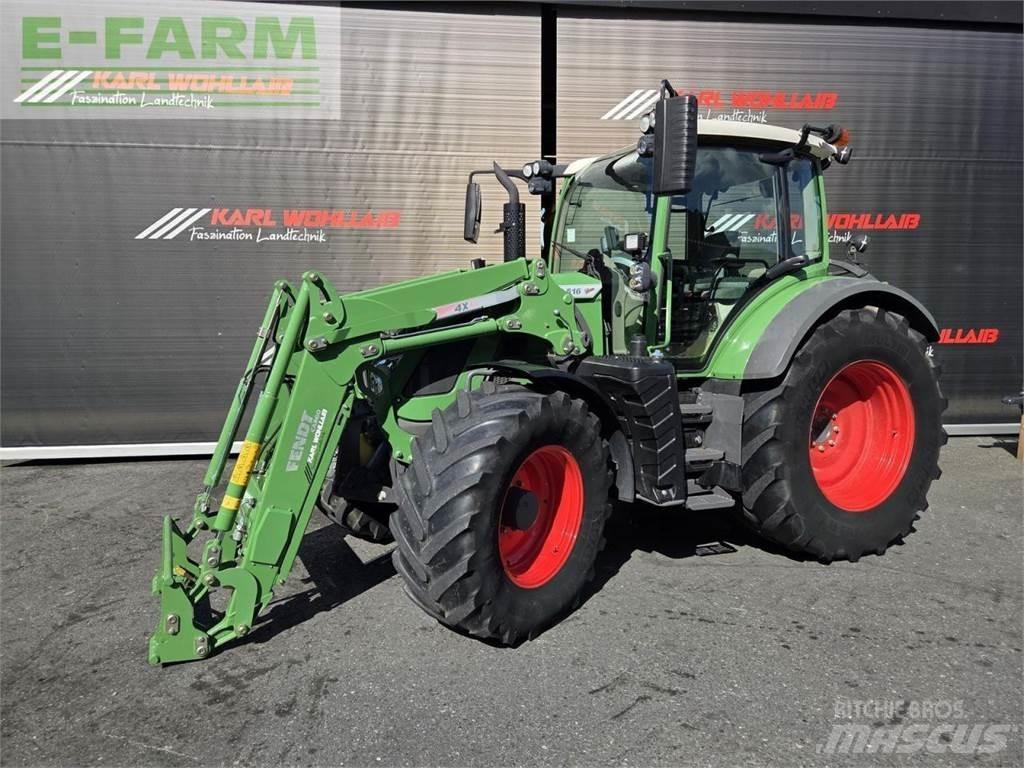 Fendt 516 vario Traktoriai