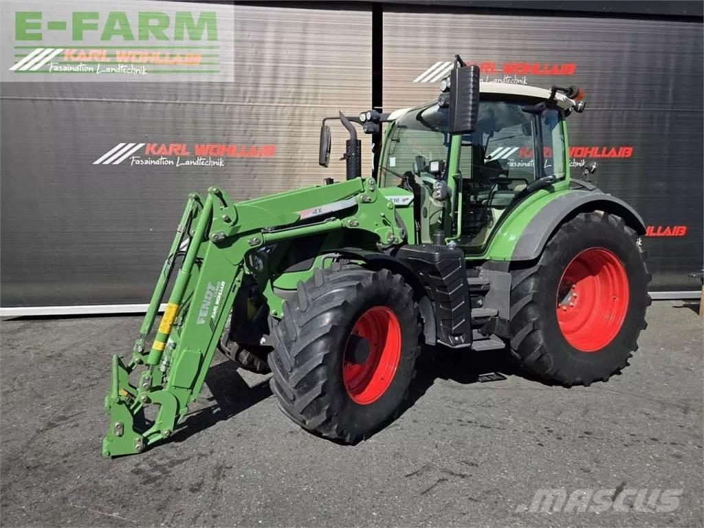 Fendt 516 vario Traktoriai
