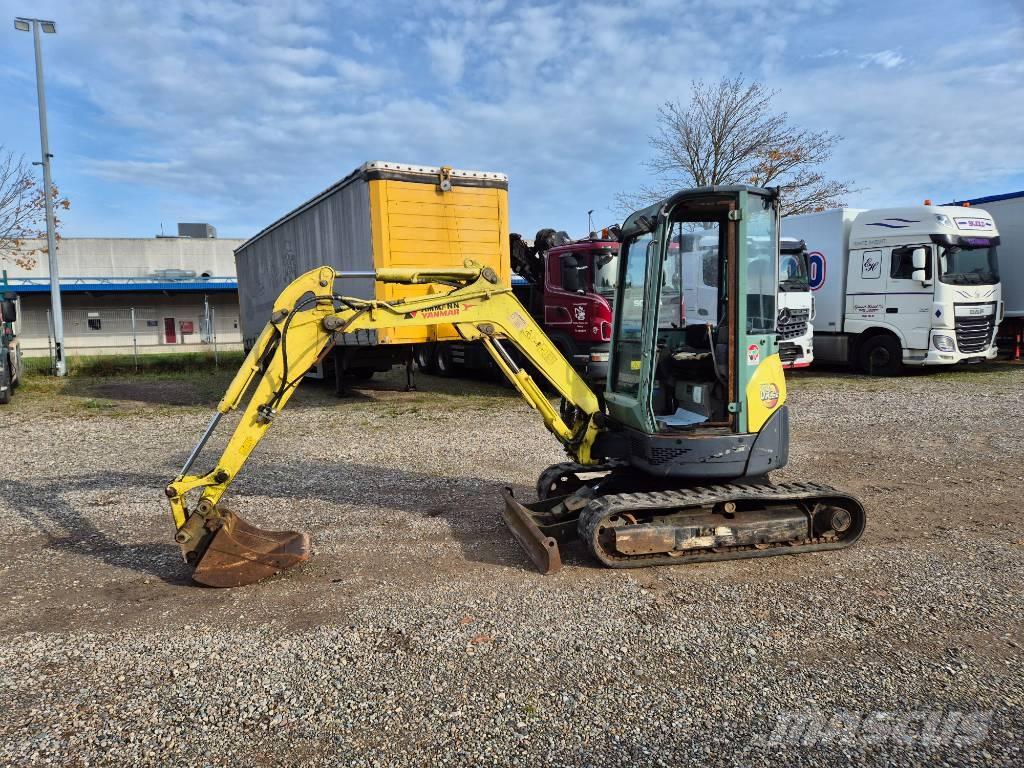 Yanmar Vio 25 Mini ekskavatoriai < 7 t