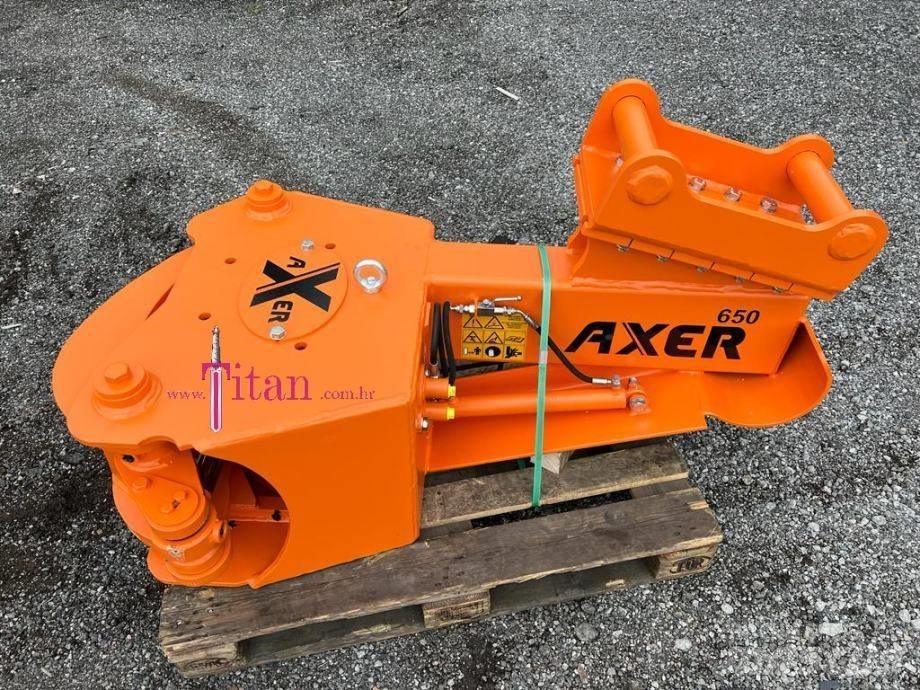 Axer 650HD L Miško pjovimo technika