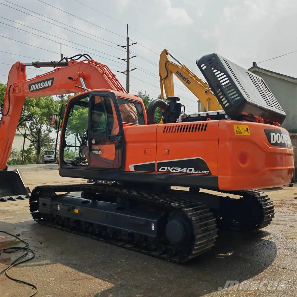 Doosan DX340LC-9C Vikšriniai ekskavatoriai