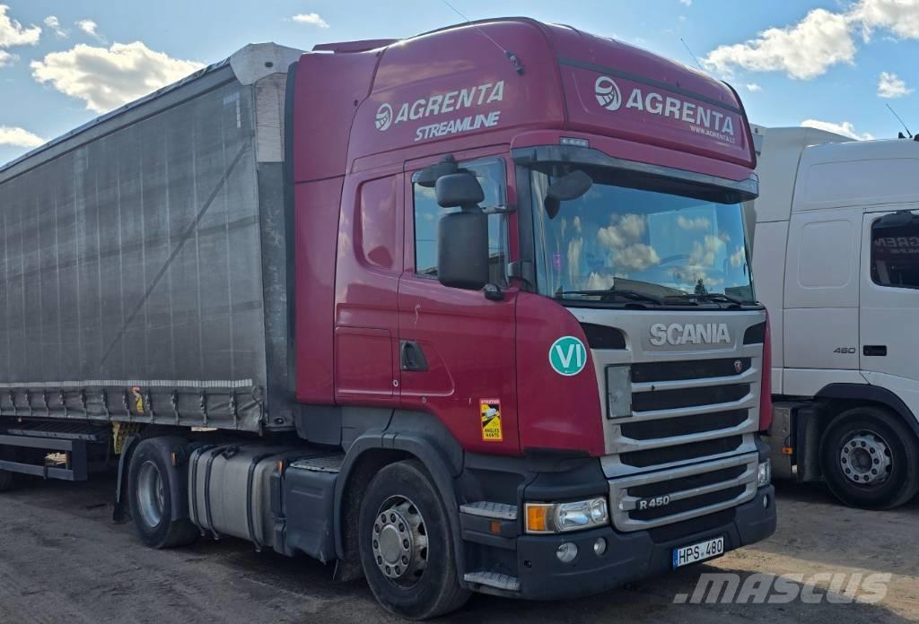 Scania R450 Naudoti vilkikai