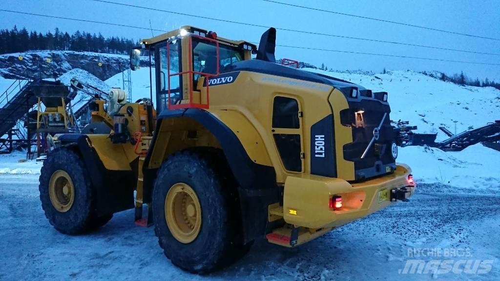 Volvo L150H, UTHYRES Naudoti ratiniai krautuvai