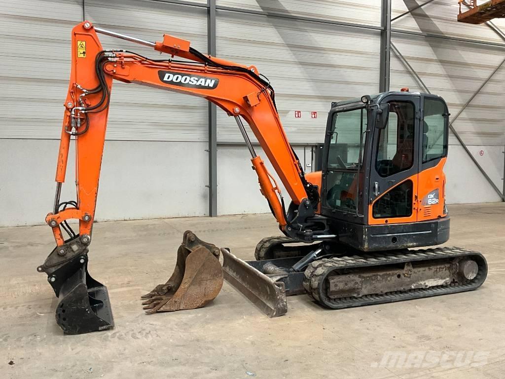 Doosan DX 62 R-3 Mini ekskavatoriai < 7 t