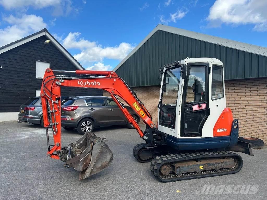 Kubota KX61-3 Mini ekskavatoriai < 7 t