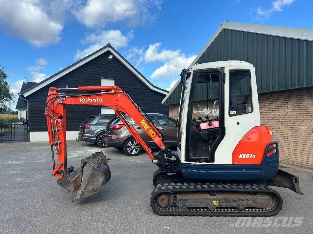 Kubota KX61-3 Mini ekskavatoriai < 7 t
