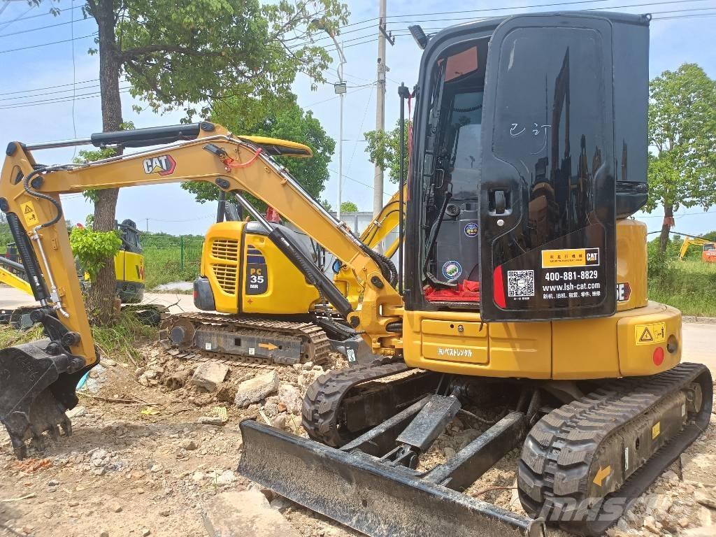 CAT 303.5 E CR Vikšriniai ekskavatoriai
