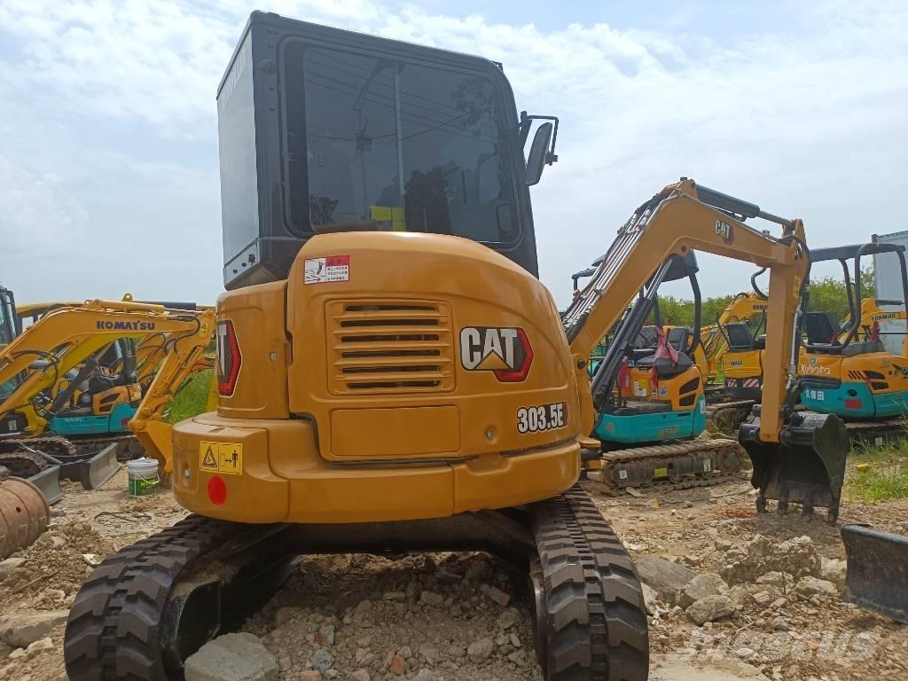 CAT 303.5 E CR Vikšriniai ekskavatoriai